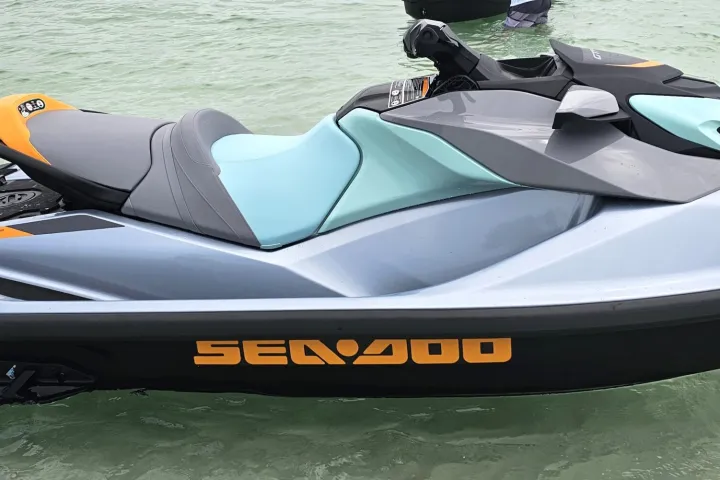 a boat that is sitting on a motorcycle
